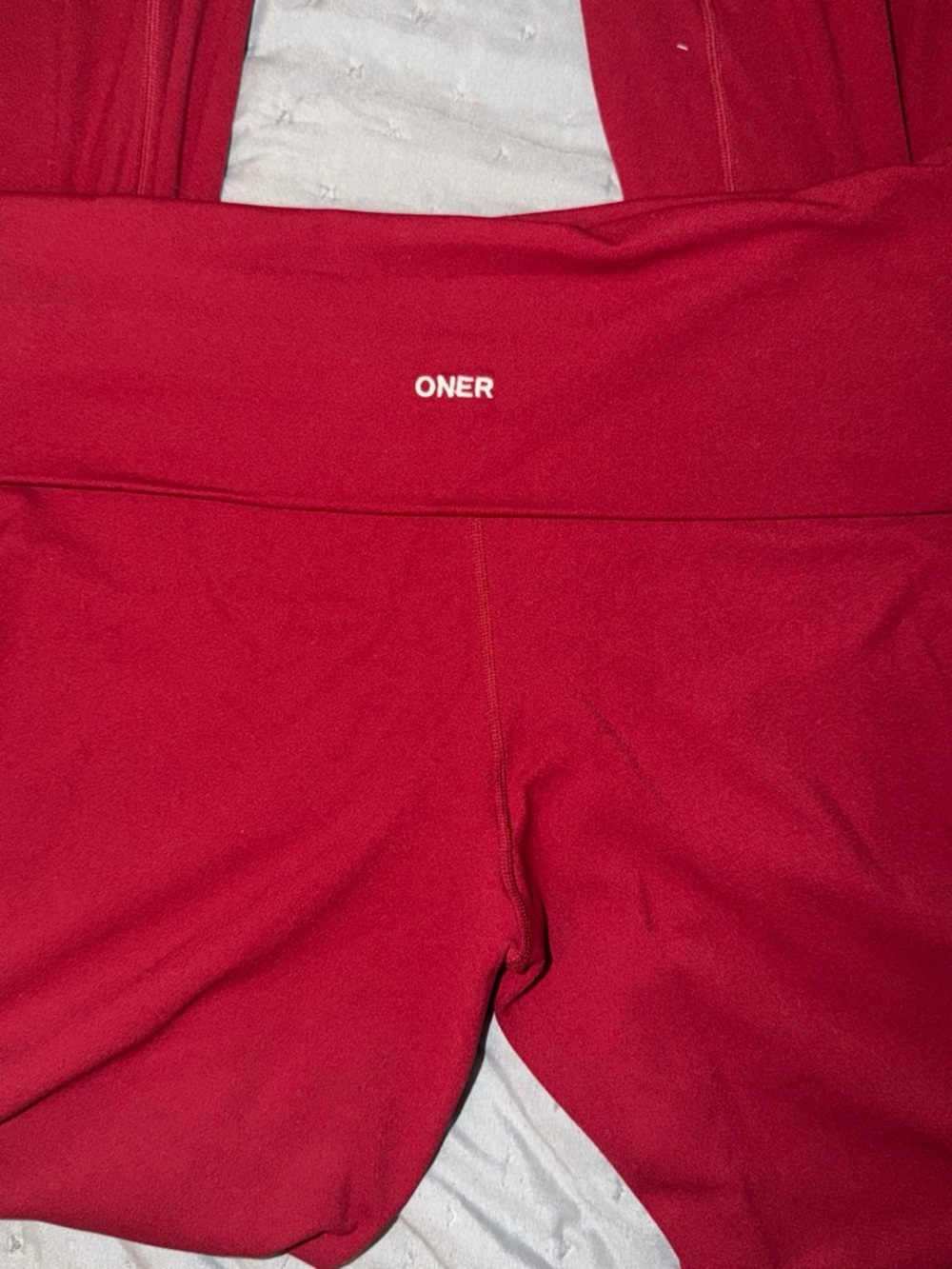 Oner Active Women's Red Straight-Leg Performance Pants